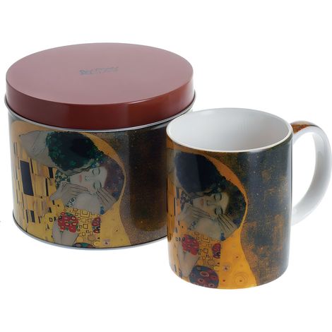 Mug en boîte métal Le Baiser de Klimt (1/2)