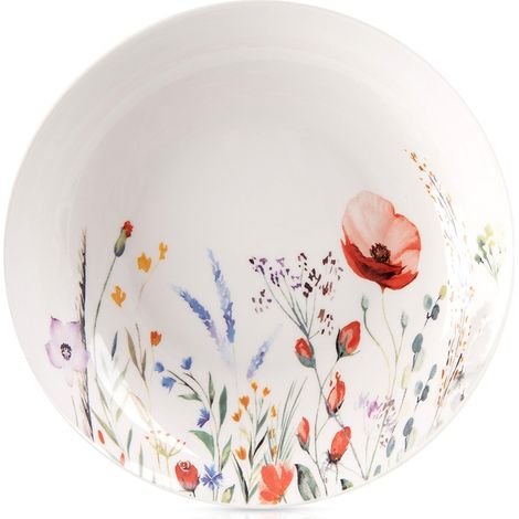 MAKI tiefer Porzellan-Speiseteller 20,5 cm, 600 ml
