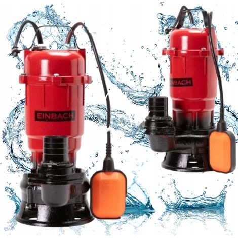 IBO, Schmutzwasserpumpe - 550W - 10m Förderhöhe - mit Schwimmer - robust und effizient (1/2)