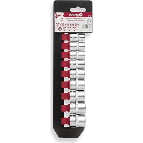 Satz à 9 Stk. Innensechskant 3/8  DOGHER 515-051