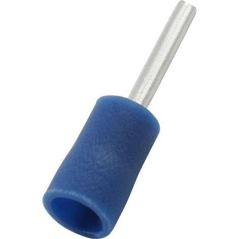 Connecteur à broches à sertir Isolé RS PRO, Dia. broche 1.9mm, Long. broche 12mm, Bleu 14AWG 2.5mm² 16AWG 1.5mm²