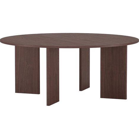 Table à Manger Ronde "Graos" 180cm Moka (1/3)