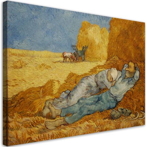 Tableau sur toile Sieste - V. van Gogh 60x40 (1/5)
