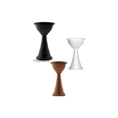 FIORIERA COLONNA TERRACOTTA