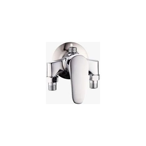 Mitigeur de douche en applique Douche triangulaire chauffe-eau solaire Mitigeur de douche en a (1/5)