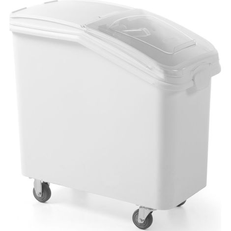 Carro de catering contenedor para productos a granel, azúcar, cereales, arroz con ruedas 81 l - Hendi 877913 (1/3)
