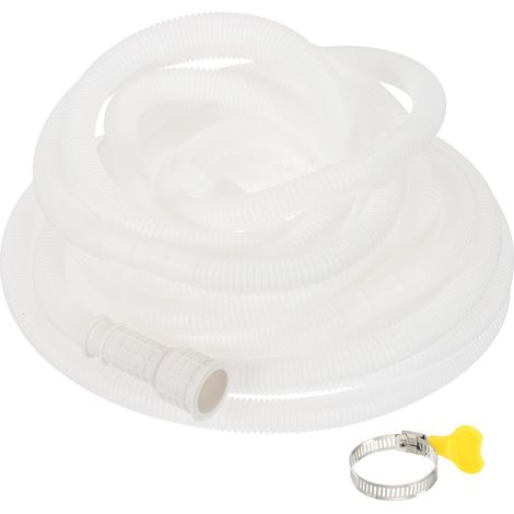 Kit De Drainage Pour Climatiseur, Tuyau De Drainage Universel Pour Climatiseur Avec Adaptateur En Caoutchouc Cutable Et Collier Pour Mini-Split Climatiseur De Fenêtre (1/5)