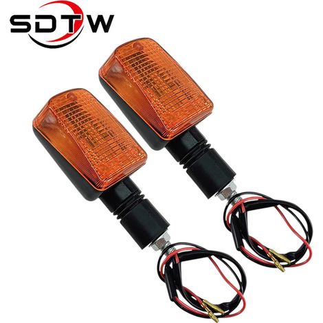 Clignotants compatibles Suzuki DR125, DR200, DR250, DR650, GSXR750, GSXR1100 (1/5)