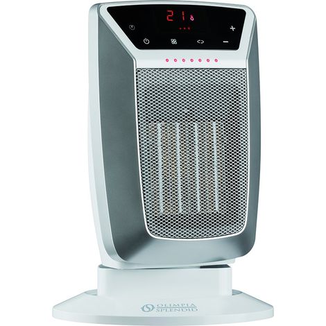 Olimpia Splendid 99449 Caldostile D Termoventilatore Ceramico 2000 W con Timer, Telecomando e Oscillazione 90° (1/5)