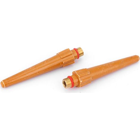 20 pièces rechanges pour torche de soudage TIG QQ300 : embouts céramique, pinces, capuchons arrière longs et courts plastique (1/5)