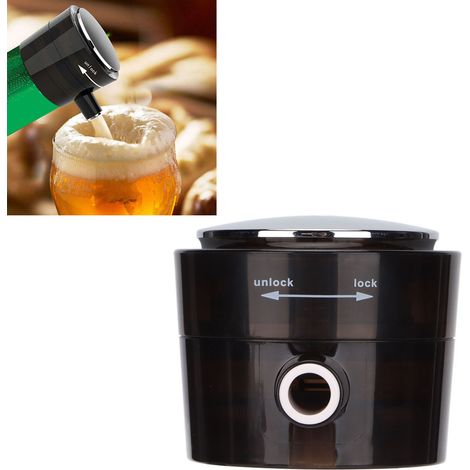 Mousseur à Bière Ultrasonique Portable - Machine à Mousse pour Bouteilles, Disperseur à Bulles avec Vibrateur