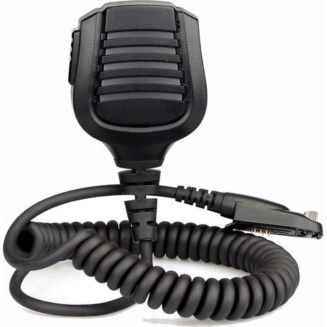 Walkie Talkie Mikrofon Lautsprecher IP54 Wasserdicht Kompatibel mit Retevis RT648 RT82 RT29 RT87 Walkie Talkie Kompatibel mit Ailunce HD1 DMR Radio (1 Stück) (1/4)