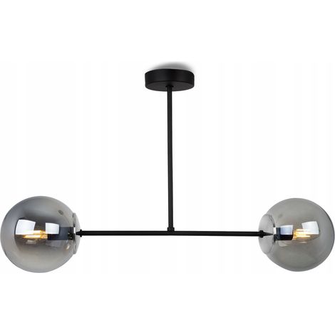 MODERNE HÄNGELAMPE GLASKUGELN LED KRONLEUCHTER (1/5)