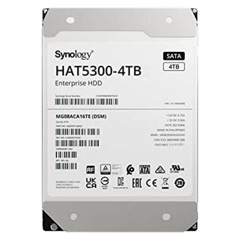 Synology HAT5300-4T Interne Festplatte 3.5" 4 TB Serial ATA III