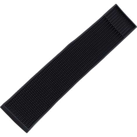 Set de table rectangulaire antidérapant en verre pour comptoir de café, tapis imperméable à verres, accessoires bar. (1/5)