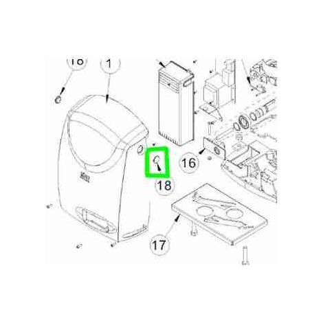 61712 Lente Per Fotocellula Kit Da 10 Pezzi Per 00Cross Cross Qik Ditec 61712 Ricambio