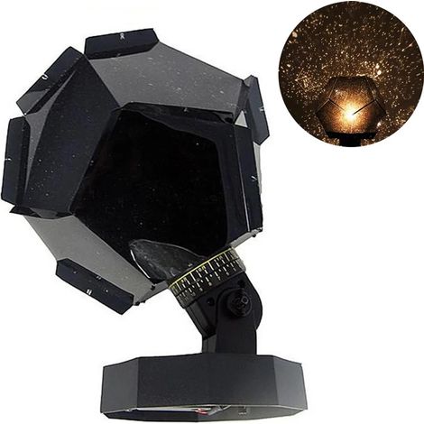 Lampe de projection d'étoiles LED, veilleuse étoilée LED, projecteur d'étoiles, lampe de nuit cosmos rechargeable USB, décoration pour la maison, cadeau pour enfants (1/5)