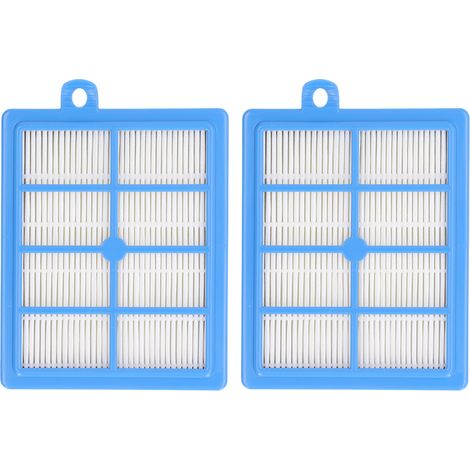 Lot de 2 Filtres pour Aspirateur Philips FC9071 FC9712-FC9724 ABS HEPA Rechange (1/5)