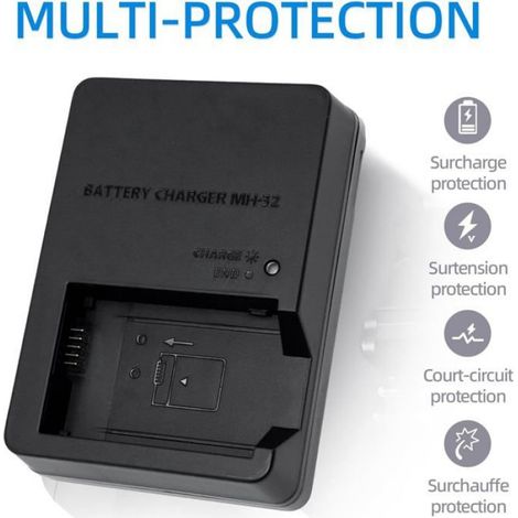 Chargeur De Batterie - Pour Nikon EN-EL25 - Compatible Avec Z30 Z50 Zfc Z50II - 1 Pièce (1/5)