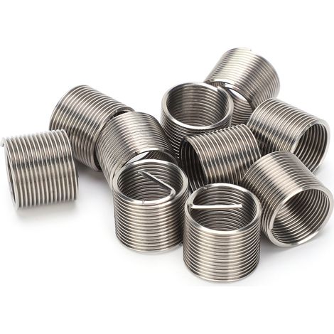 Lot de 10 écrous réducteurs filetés pour réparation de fils métalliques, filetage M18x1,5x1,5D (1/5)