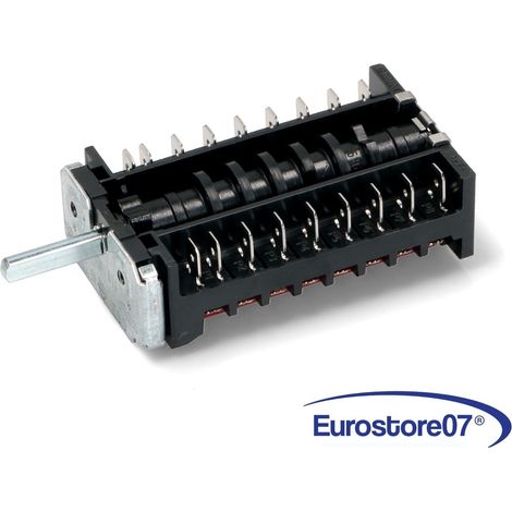 COMMUTATORE FORNO  GIERRE-EGO 42.06000.016  6 posizioni.  42.06000.016, COM150