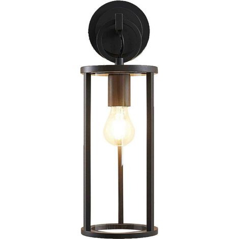 [GEBRAUCHT] Lucande Emmeline Außenwandleuchte Gartenleuchte Wandleuchte Laternenform Lampe B-Ware