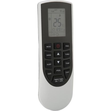 MEI Télécommande universelle pour climatiseur GREE YAN1F YAN1F1 30510474-l12617-Ywey (1/4)
