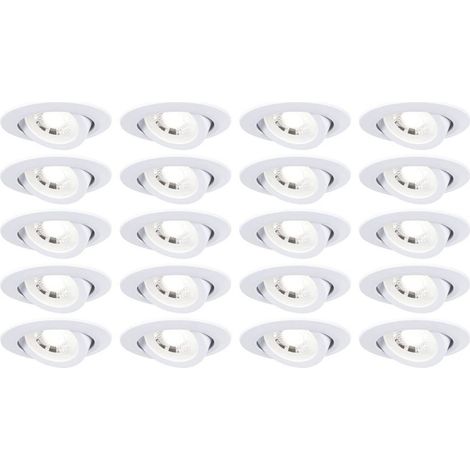 Paulmann 99997 Lampada da incasso LED (monocolore) 4.8 W Bianco opaco