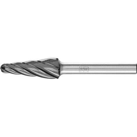 PFERD TOOLS Hartmetall Hochleistungsfrässtift ALU Rundkegel KEL Ø 12x30mm Schaft-Ø 6mm für Alu/NE Metalle HICOAT (1/3)