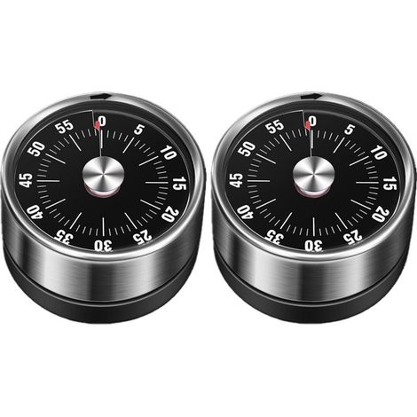 Lot de 2 minuteurs mécaniques pour balance de cuisine - Minuteur mécanique Munich (1/5)