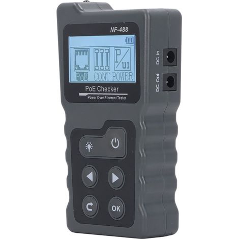 Testeur PoE réseau - Identification automatique des câbles CAT5 et CAT6 - Vérificateur de boucle de charge (1/5)