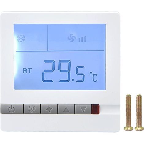 Contrôleur de climatiseur multifonction du thermostat intelligent avec fonction de ventilation AC220V pour Hotel Restaurant Hall (1/4)