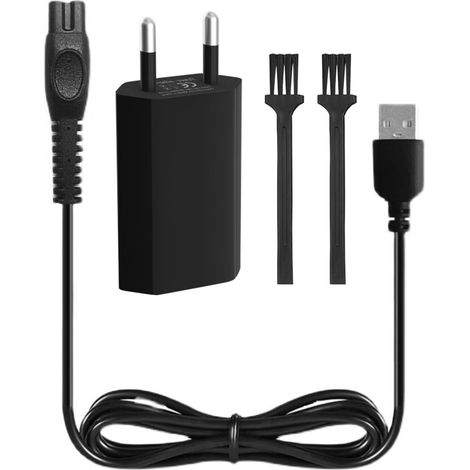 4 Pièces Chargeur, Câble USB 1,5m, Adaptateur 5V, Pour Rasoir One-Blade, Salle De Bain
