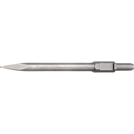 Scalpello a punta 390 mm attacco esagonale 30 mm x martello demolitore Scheppach