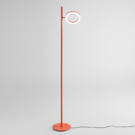 Piantana moderna gea luce gpia31 led alluminio dimmerabile orientabile