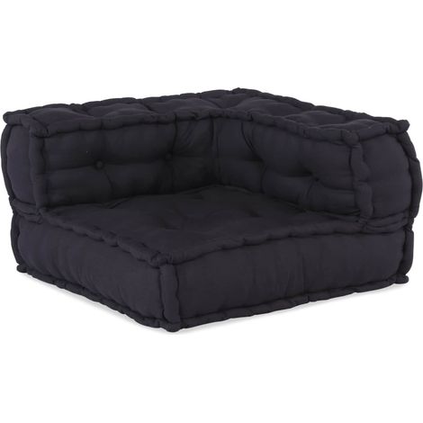 Maison Exclusive - Unità di Divano Modulare Tessuto Antracite 210 x 70 x 56 cm (1/5)