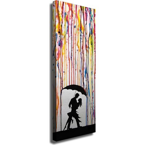 Decorazione artistica da parete con stampa su tela Painting Multicolore (1/5)