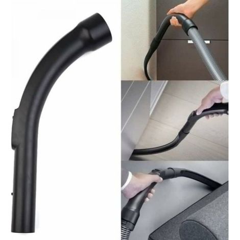 Poignée pour Miele Ø 35mm/47mm Manche d'excellente qualité pour tuyau d'aspirateur Convient pour les aspirateurs Miele Étiquette (1/5)