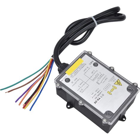Télécommande industrielle robuste YU-2S, poignée unique, antidérapante, étanche, résistante aux acides et huiles, pour palans électriques et ponts roulants, sans piles, AC 220V. (1/5)