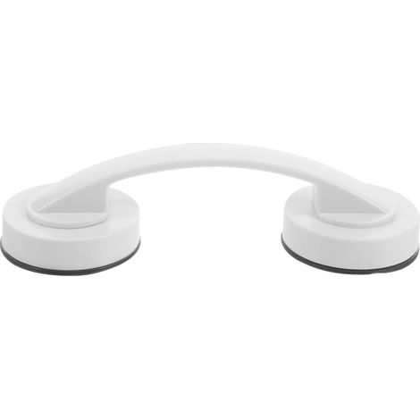 Poignée à Ventouse pour Porte Vitrée, Plastique Blanc Installation sans Perçage, Sécurité Renforcée, pour Porte D’armoire et Réfrigérateur (1/5)