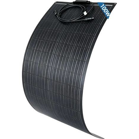 Pannello solare, design flessibile, alta efficienza, ETFE 100W 1 pezzo (1/2)