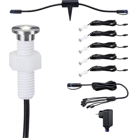 Paulmann MicroPen II Sistema d'illuminazione Plug&Shine ZigBee Kit base lampade LED incasso esterni Kit da 5 LED (monoc (1/5)