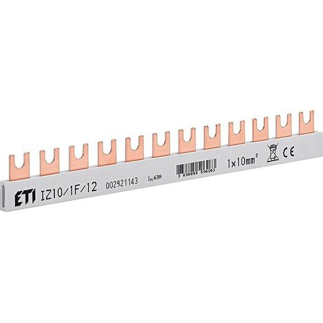 ETI Isolierte Sammelschiene, IZ10/1F/12, 1-polig
