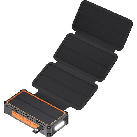 Solaire Power Bank Chargeur Rapide avec Lampe IntgreChargeur (1/5)