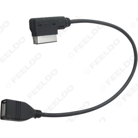 Compatible with the Audi AMI/Volkswagen MDI USB data cable and the Tiguan/Magotan/Touareg/Golf 6/CC audio cable (1/5)