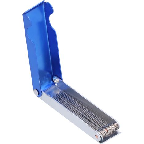 Aiguille de Nettoyage 12 en 1 pour Injecteurs et Carburateurs, Outil de Nettoyage Compact pour Moteur, Haute Durabilité (1/5)