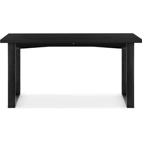 KONSIMO CETO Klappbarer Esstisch, Schwarz (1/3)
