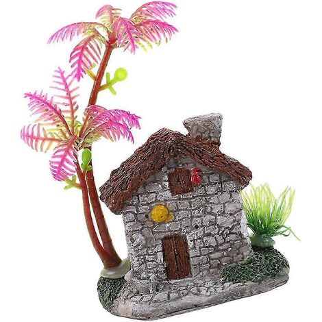 (Violet) Arbre miniature à main pour habitat (1/5)