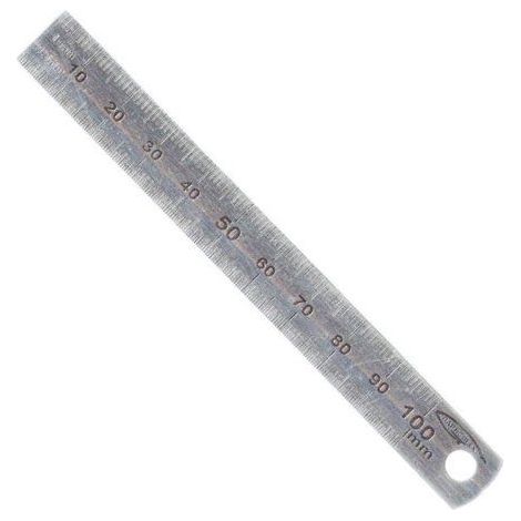 Graphoplex - Réglet acier flexible ép 0,5mm l 13mm L 10cm