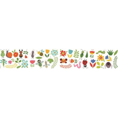 Ensemble d autocollants muraux SUPVOX à motifs d insectes et (1/5)
